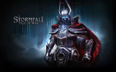 dark armor warrior video game Stormfall: Age of War Dark Gaming HD Desktop Wallpaper | Background Image