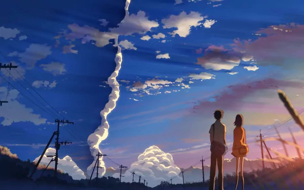 5 Centimeters per Second Anime HD Wallpaper