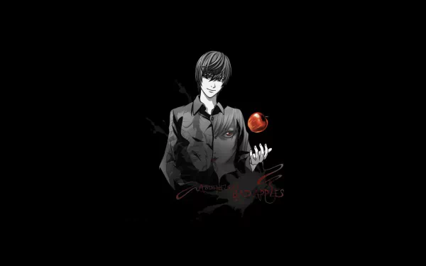 Light Yagami Anime Death Note HD Desktop Wallpaper | Background Image