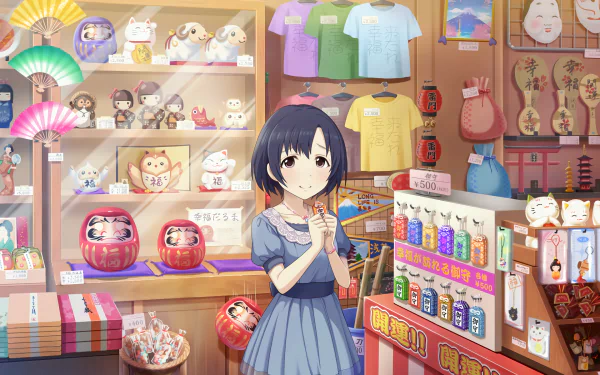 Hotaru Shiragiku Anime THE iDOLM@STER: Cinderella Girls Starlight Stage HD Desktop Wallpaper | Background Image