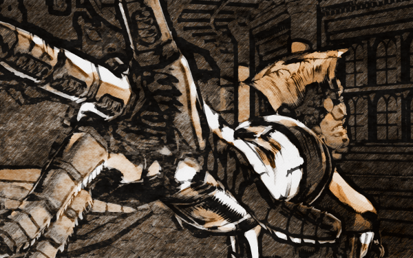 Anime Jojo's Bizarre Adventure Rudol von Stroheim HD Wallpaper | Background Image