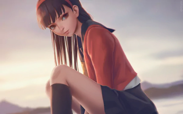 Yukiko Amagi video game Persona 4 HD Desktop Wallpaper | Background Image