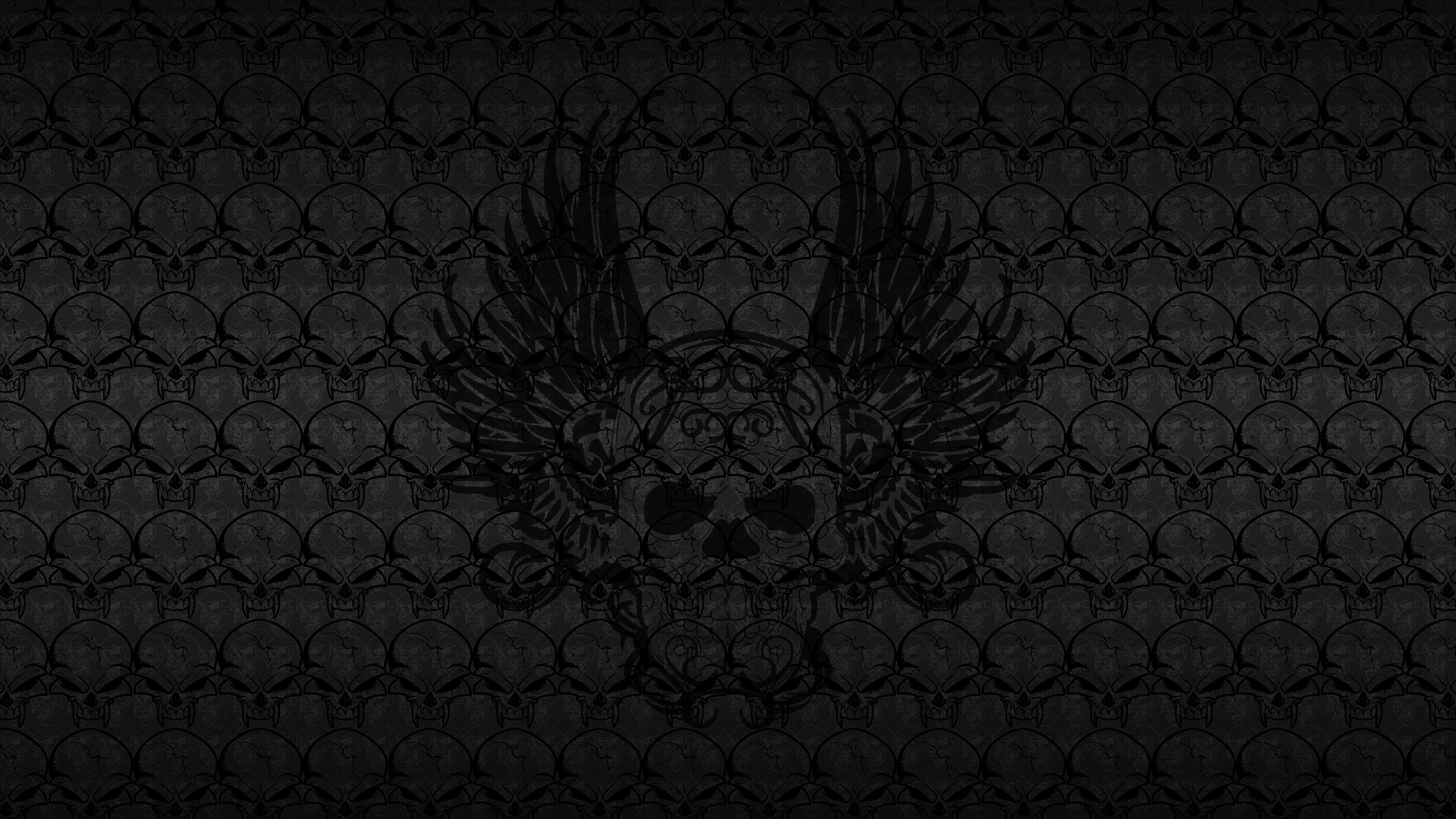 Skull Texture 4k Ultra HD Wallpaper | Hintergrund | 4000x2250 | ID