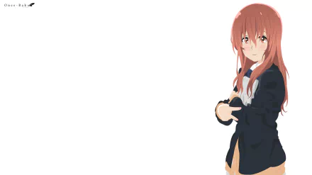 Shouko Nishimiya Anime A Silent Voice HD Desktop Wallpaper | Background Image