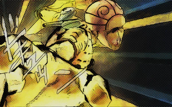 Gold Experience (Jojo's Bizarre Adventure) Anime Jojo's Bizarre Adventure HD Desktop Wallpaper | Background Image