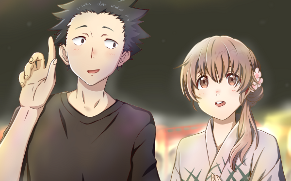 Anime Koe No Katachi Shouko Nishimiya Shouya Ishida HD Wallpaper | Background Image