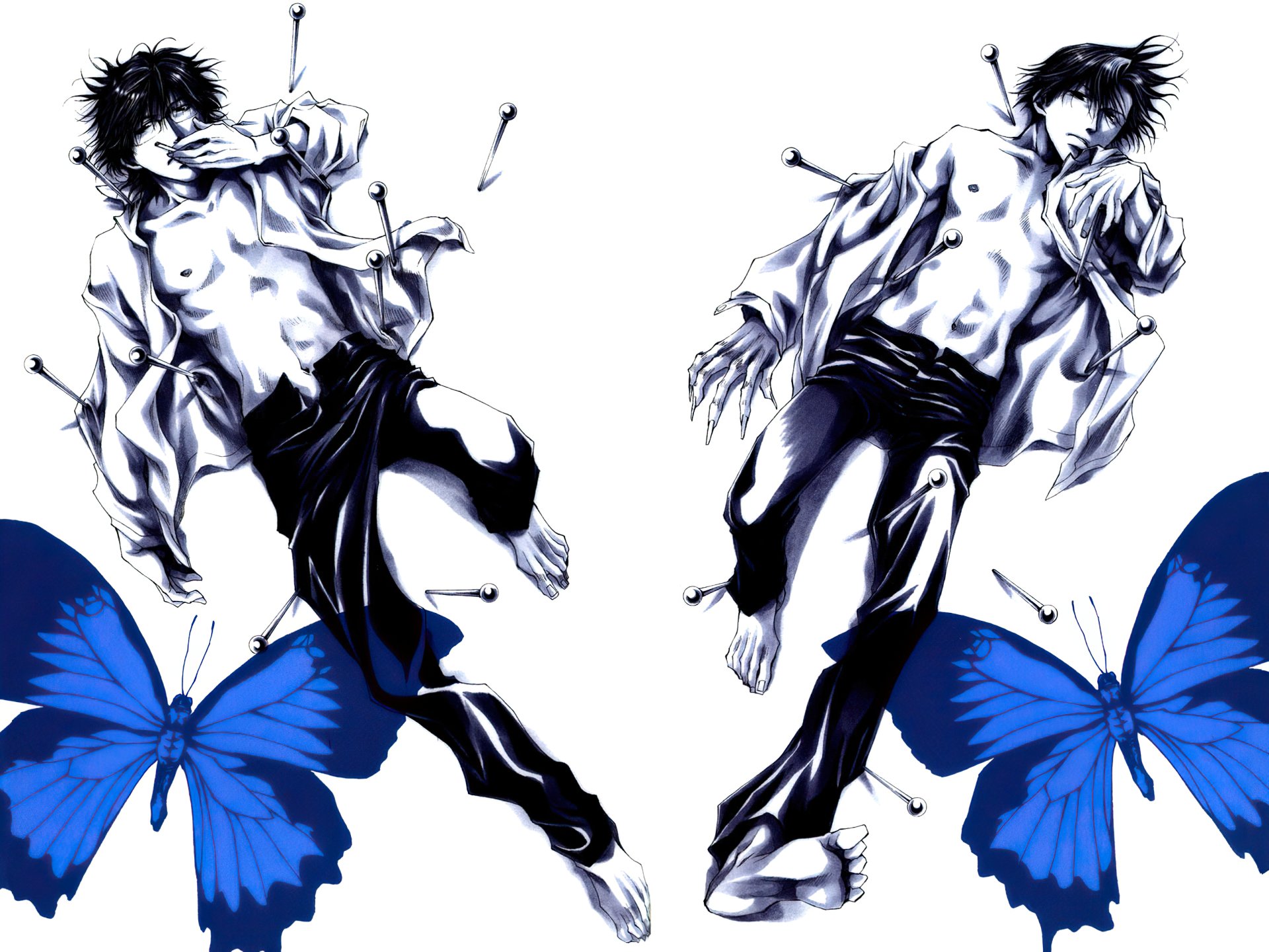 Download Tokito Minoru Kubota Makoto Anime Wild Adapter HD Wallpaper by Kazuya Minekura