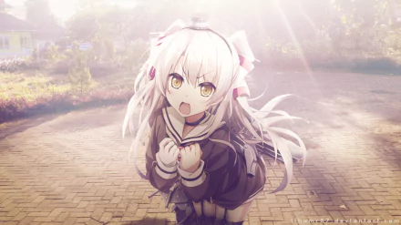 Amatsukaze (Kancolle) Anime Kantai Collection HD Desktop Wallpaper | Background Image