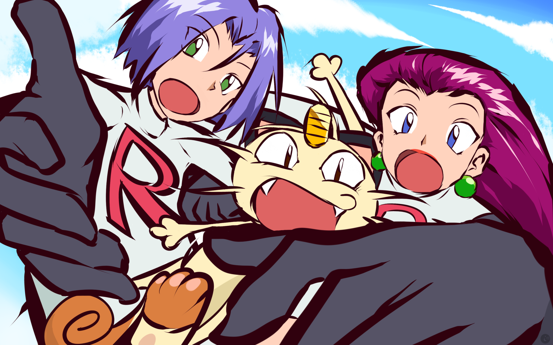 Download Meowth (Pokémon) James (Pokémon) Jessie (Pokémon) Anime Pokemon HD  Wallpaper by ishmam