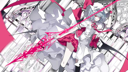 Flandre Scarlet Anime Touhou HD Desktop Wallpaper | Background Image