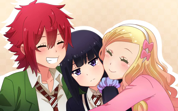 Misuzu Gundou Carol Olston Tomo Aizawa Anime Tomo-chan Is a Girl! HD Desktop Wallpaper | Background Image