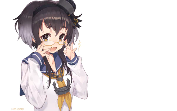 Tokitsukaze (Kancolle) Anime Kantai Collection HD Desktop Wallpaper | Background Image