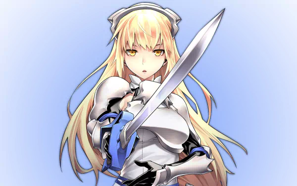 Aiz Wallenstein Anime Is It Wrong to Try to Pick Up Girls in a Dungeon? HD Desktop Wallpaper | Background Image
