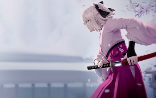 Anime Fate/KOHA-ACE Fate Series Sakura Saber Saber HD Wallpaper | Background Image