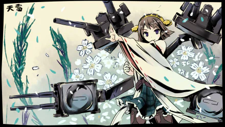 Hiei (Kancolle) Anime Kantai Collection HD Desktop Wallpaper | Background Image