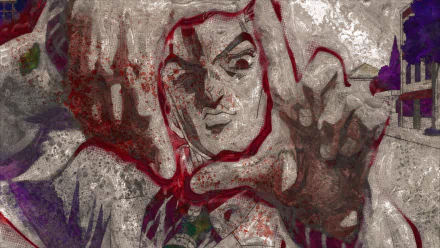 Yoshikage Kira Kosaku Kawajiri Anime Jojo's Bizarre Adventure HD Desktop Wallpaper | Background Image