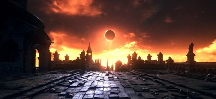 eclipse video game Dark Souls III HD Desktop Wallpaper | Background Image