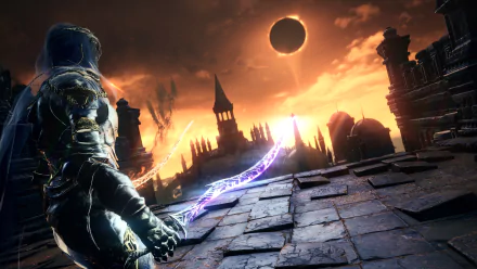 eclipse video game Dark Souls III HD Desktop Wallpaper | Background Image