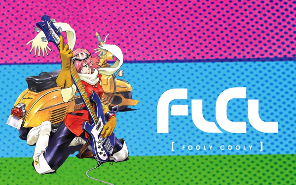 Haruko Haruhara Anime FLCL HD Desktop Wallpaper | Background Image