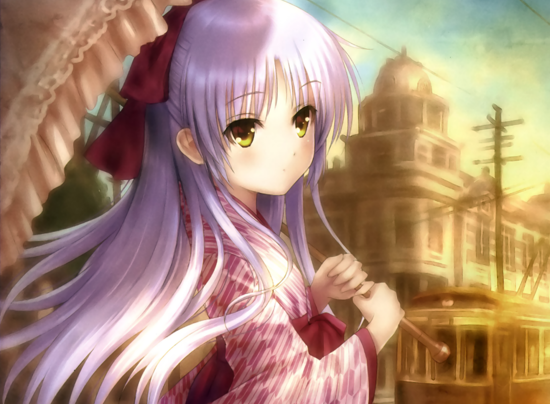 Download Kanade Tachibana Anime Angel Beats! HD Wallpaper by Goto-P