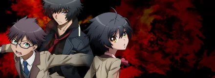 Yoshio Kobayashi (Ranpo Kitan) Souji Hashiba Kogorou Akechi (Ranpo Kitan) Anime Ranpo Kitan: Game of Laplace HD Desktop Wallpaper | Background Image