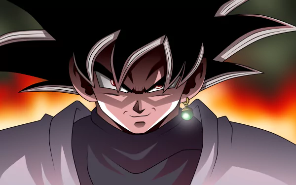 Black Goku Anime Dragon Ball Super HD Desktop Wallpaper | Background Image