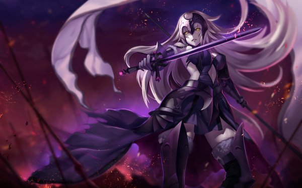 Anime Fate/Grand Order Fate Series Jeanne d'Arc Alter Jeanne d'Arc Avenger HD Wallpaper | Background Image