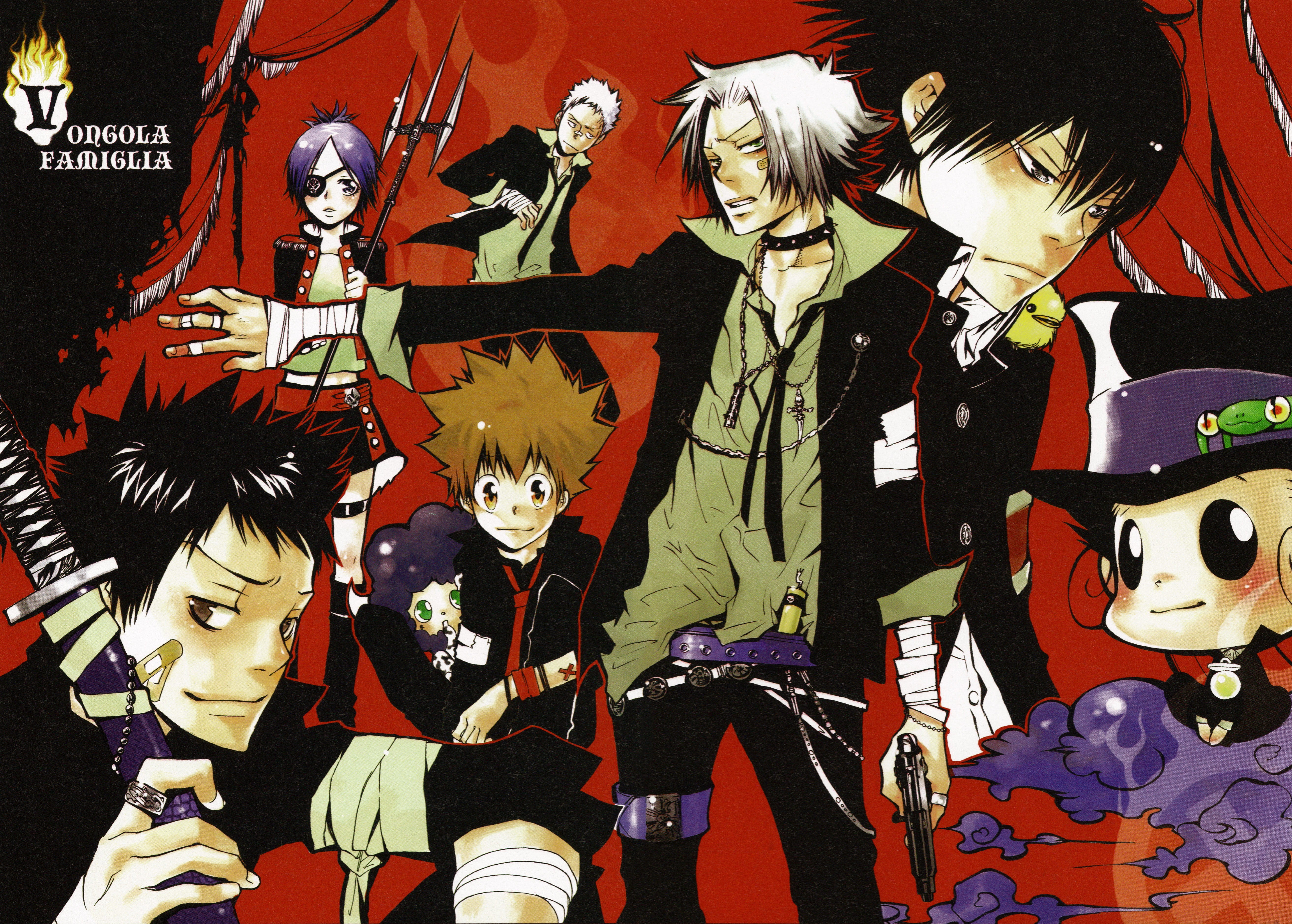 Anime Katekyō Hitman Reborn! HD Wallpaper | Background Image