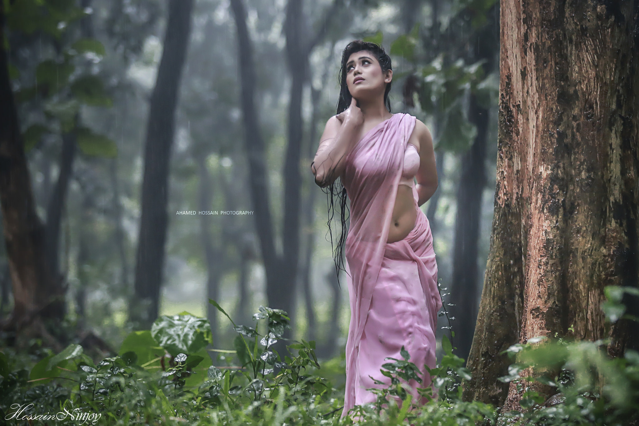 Woman in saree by Ahamed Hossain Ninjoy