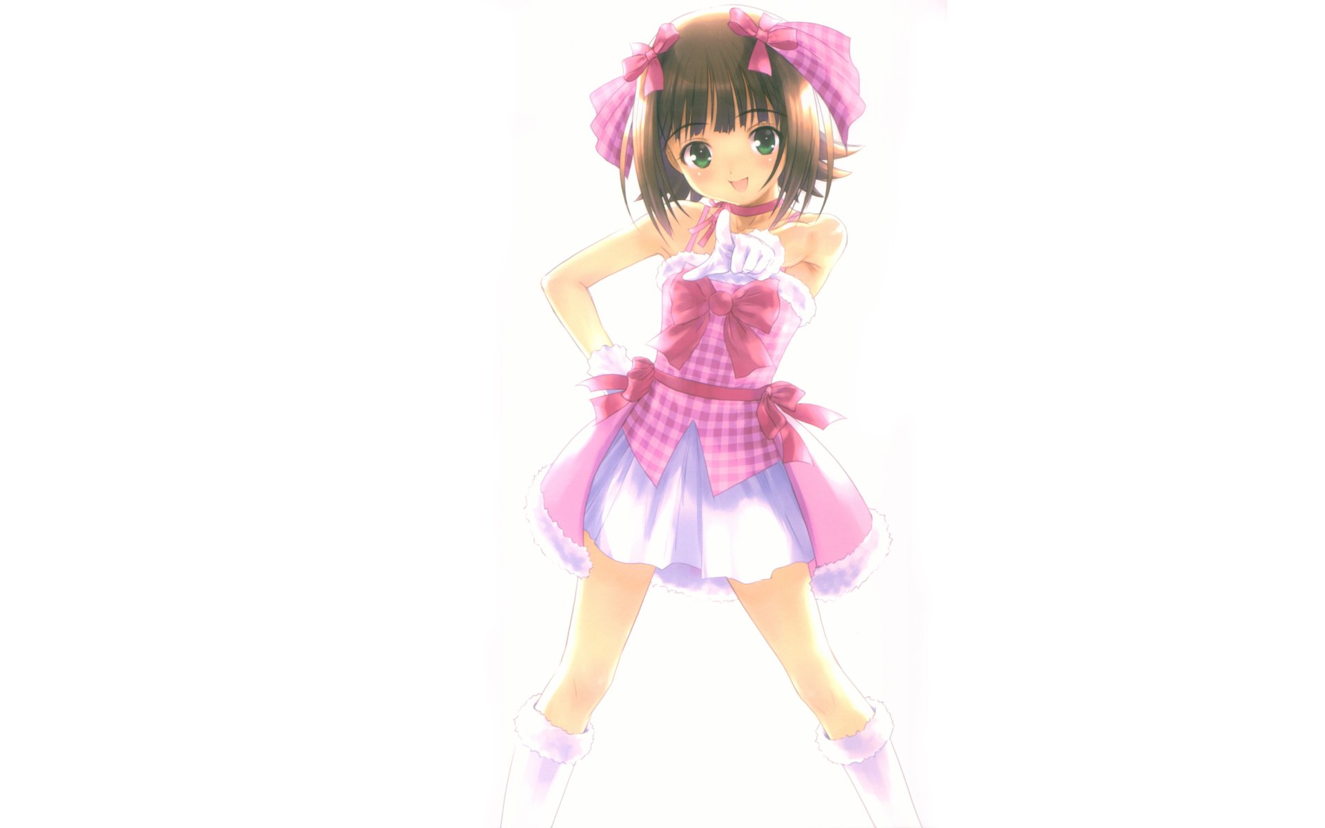 Download Haruka Amami Anime The IDOLM@STER 4k Ultra HD Wallpaper