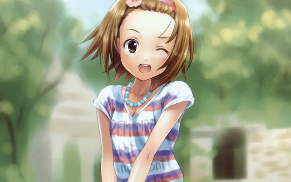 Ritsu Tainaka Anime K-ON! HD Desktop Wallpaper | Background Image