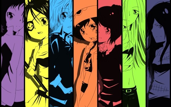 Anime Katekyō Hitman Reborn! I-Pin Kyoko Sasagawa Haru Miura Chrome Dokuro Bianchi Lal Mirch Uni HD Wallpaper | Background Image
