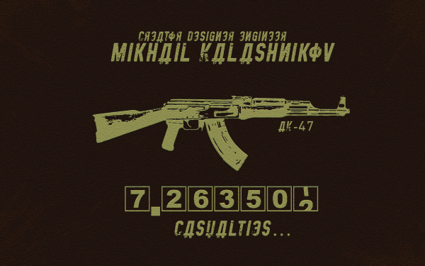 Weapons AK-47 Gun HD Wallpaper | Background Image