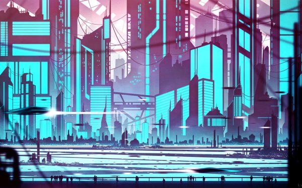 Sci Fi City Futuristic City Building Skyscraper HD Wallpaper | Background Image