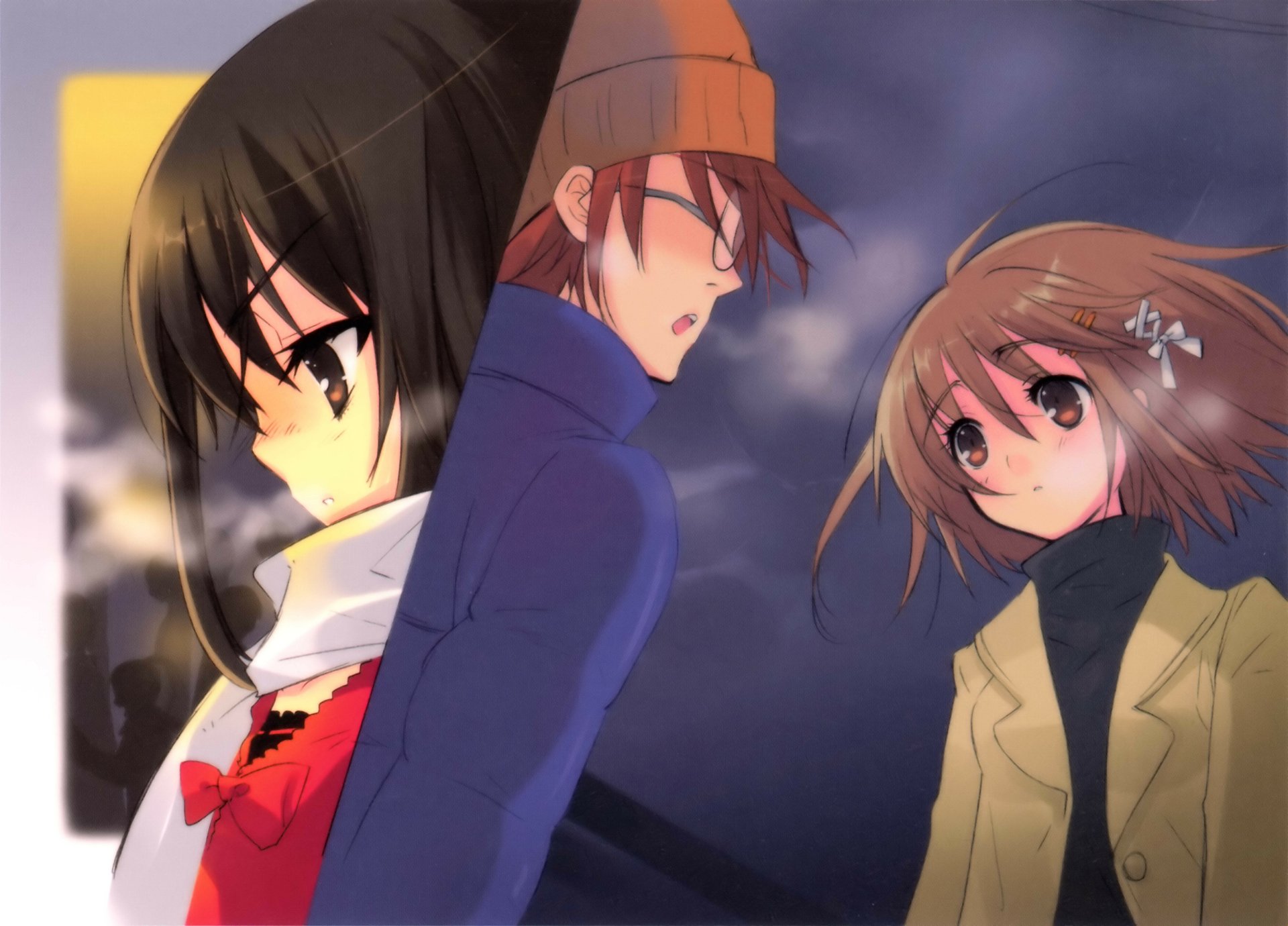 Download Kazumi Yoshida Hayato Ike Shana (Shakugan No Shana) Anime Shakugan No Shana 8k Ultra HD Wallpaper by Ito Noizi