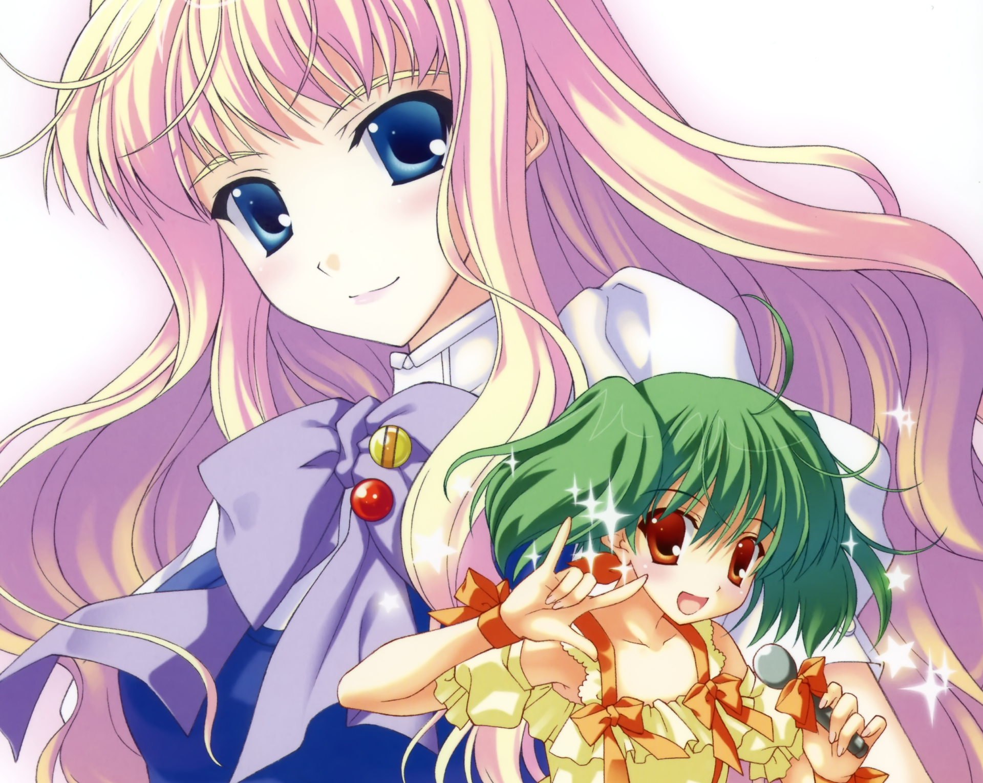 Download Sheryl Nome Ranka Lee Anime Macross Frontier HD Wallpaper by Naru Nanao