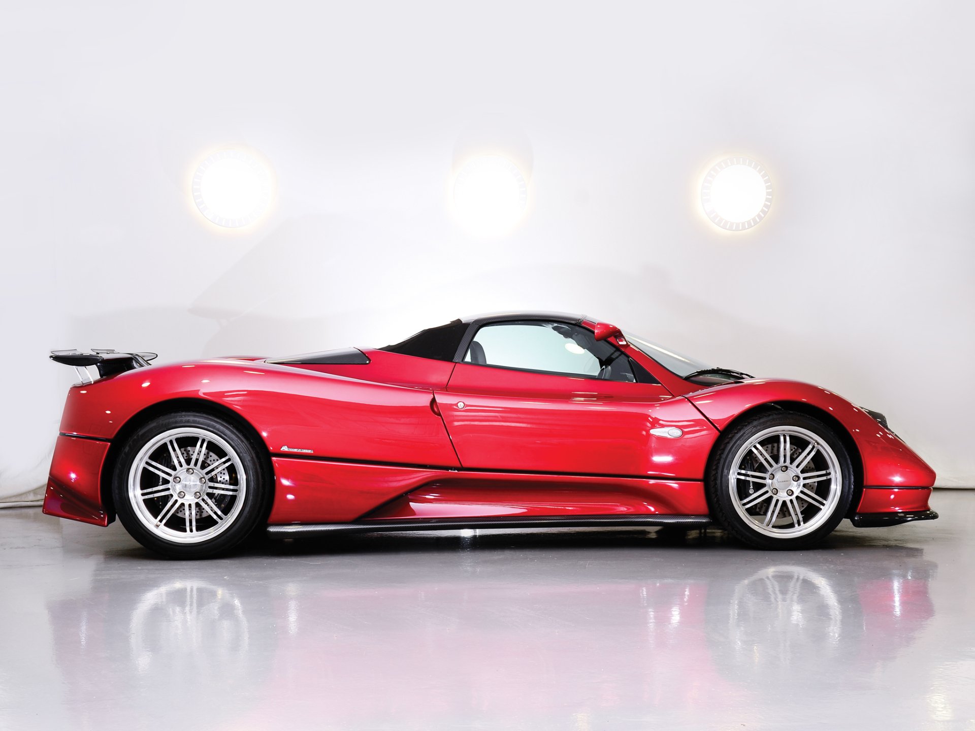 Download Car Supercar Pagani Pagani Zonda C12 Roadster Vehicle Pagani Zonda HD Wallpaper