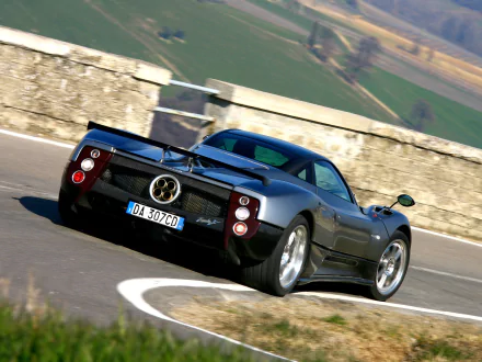 car supercar Pagani Pagani Zonda F Clubsport vehicle Pagani Zonda HD Desktop Wallpaper | Background Image