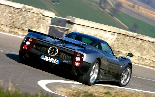 car supercar Pagani Pagani Zonda F Clubsport vehicle Pagani Zonda HD Desktop Wallpaper | Background Image