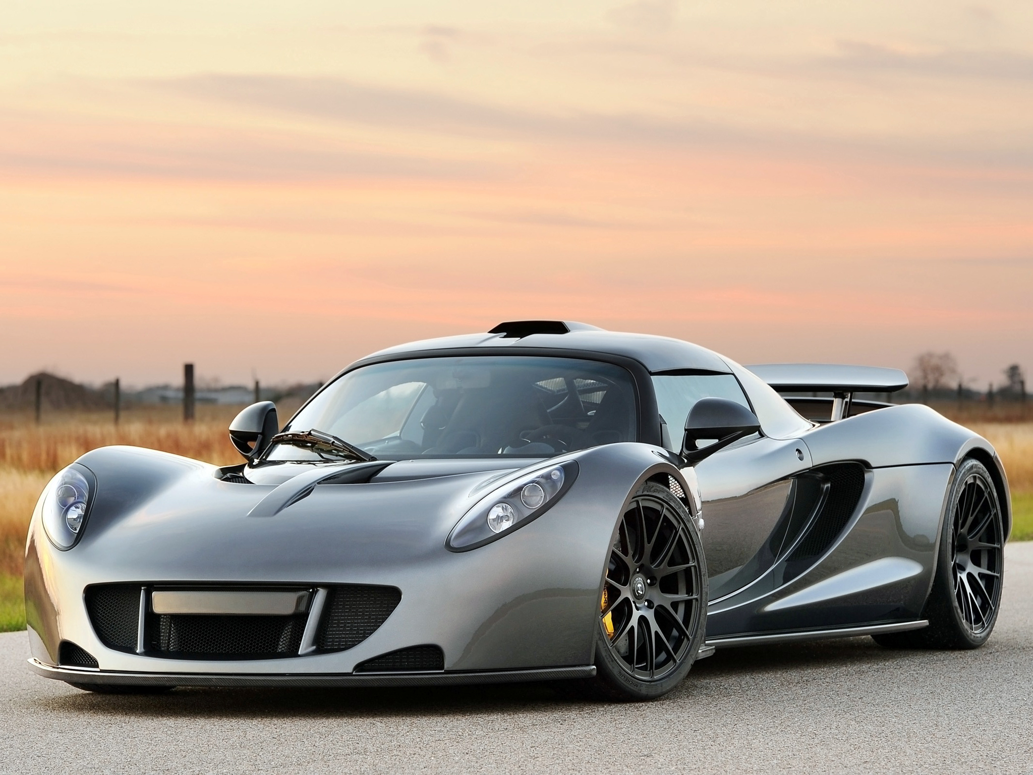 Download Car Supercar Vehicle Hennessey Venom GT HD Wallpaper