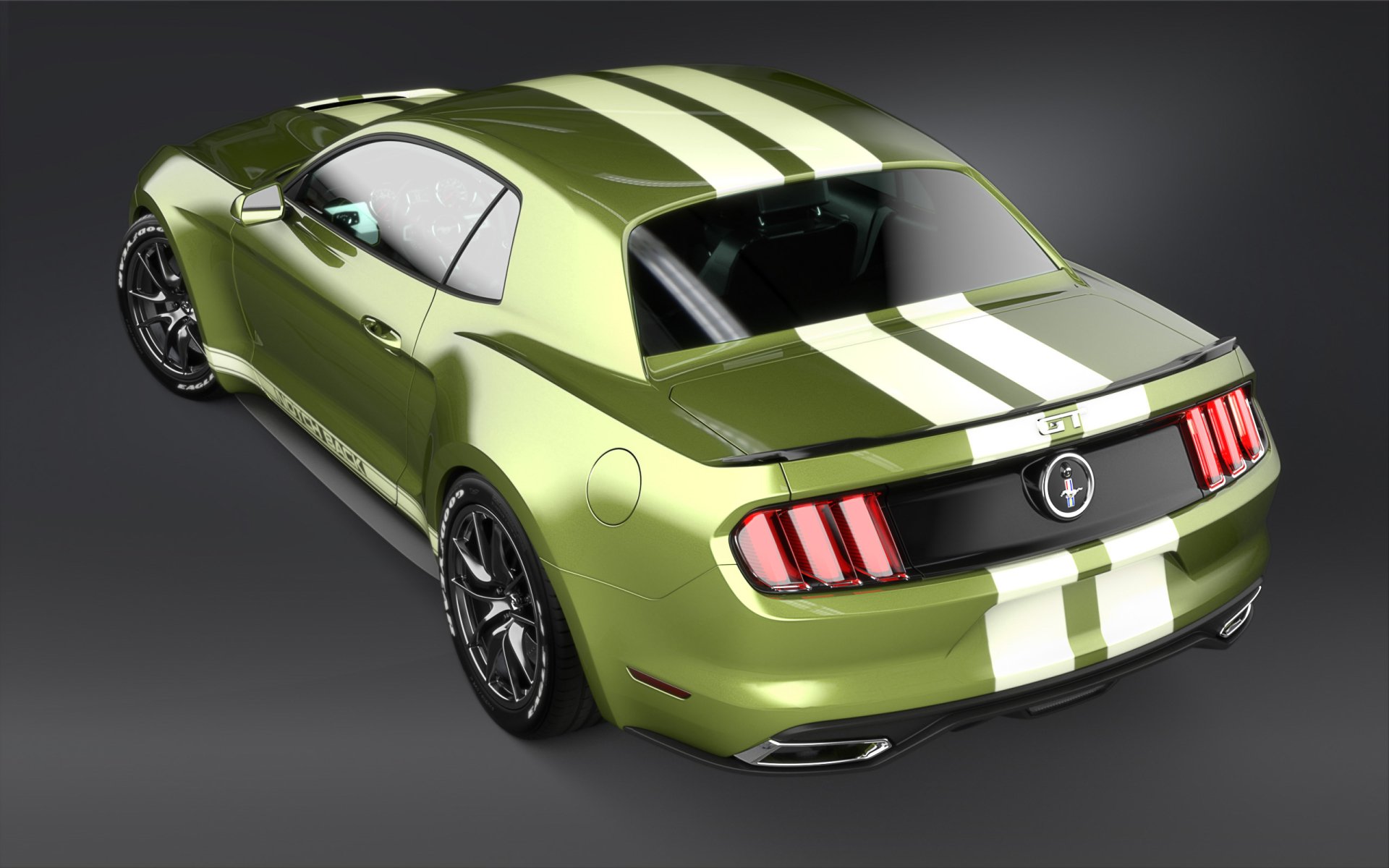Download Muscle Car Ford Car Ford Mustang NotchBack Vehicle Ford Mustang HD Wallpaper