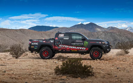 race truck Toyota car Toyota Tacoma TRD Pro Race Truck vehicle Toyota Tacoma HD Desktop Wallpaper | Background Image