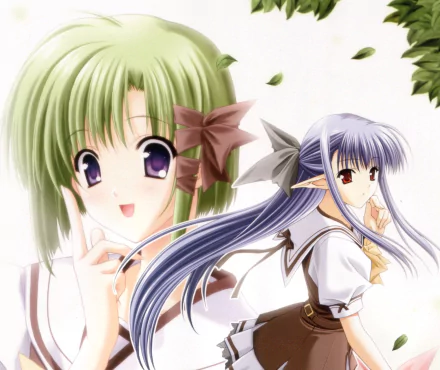 Asa Shigure Nerine (Shuffle!) Anime Shuffle! HD Desktop Wallpaper | Background Image