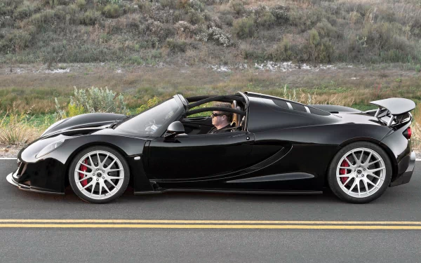 car supercar Hennessey Venom GT vehicle Hennessey Venom GT Spyder HD Desktop Wallpaper | Background Image