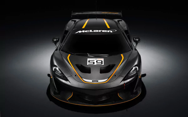 race car McLaren McLaren 570S car supercar vehicle McLaren 570S GT4 HD Desktop Wallpaper | Background Image