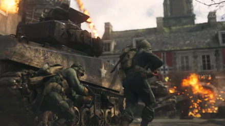 video game Call of Duty: WWII HD Desktop Wallpaper | Background Image