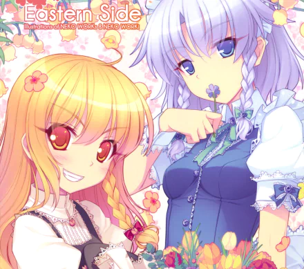 Sakuya Izayoi Marisa Kirisame Anime Touhou HD Desktop Wallpaper | Background Image