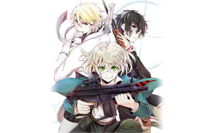 Aoharu × Kikanjū Anime HD Desktop Wallpaper | Background Image