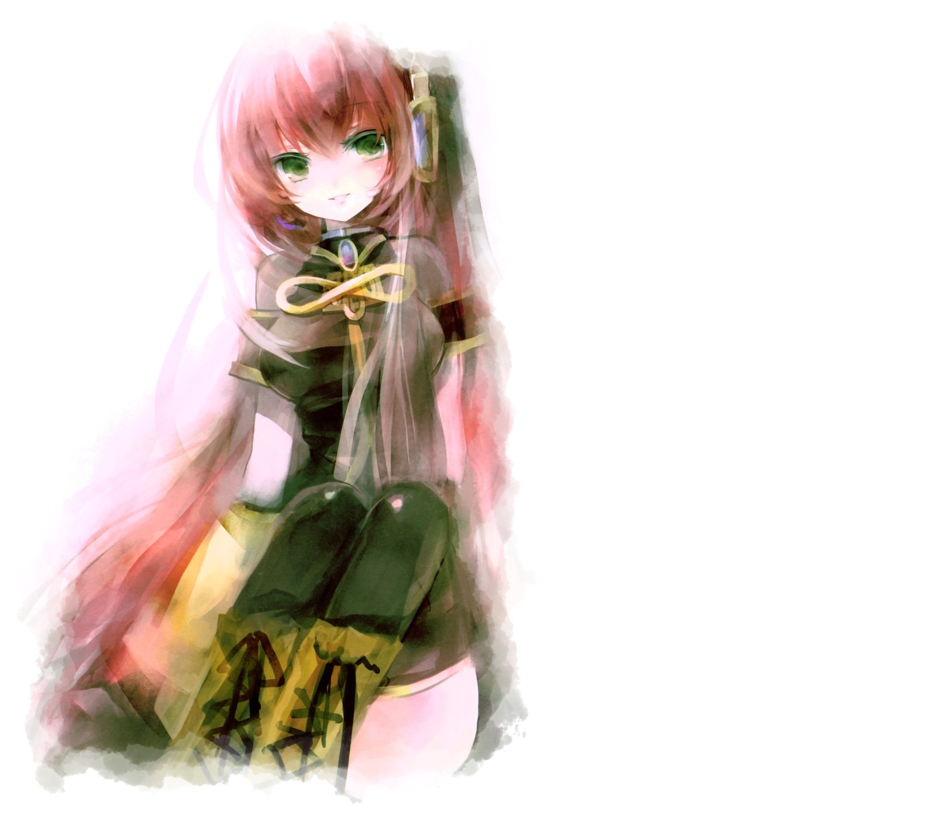 Download Luka Megurine Anime Vocaloid 4k Ultra HD Wallpaper by Shimeko