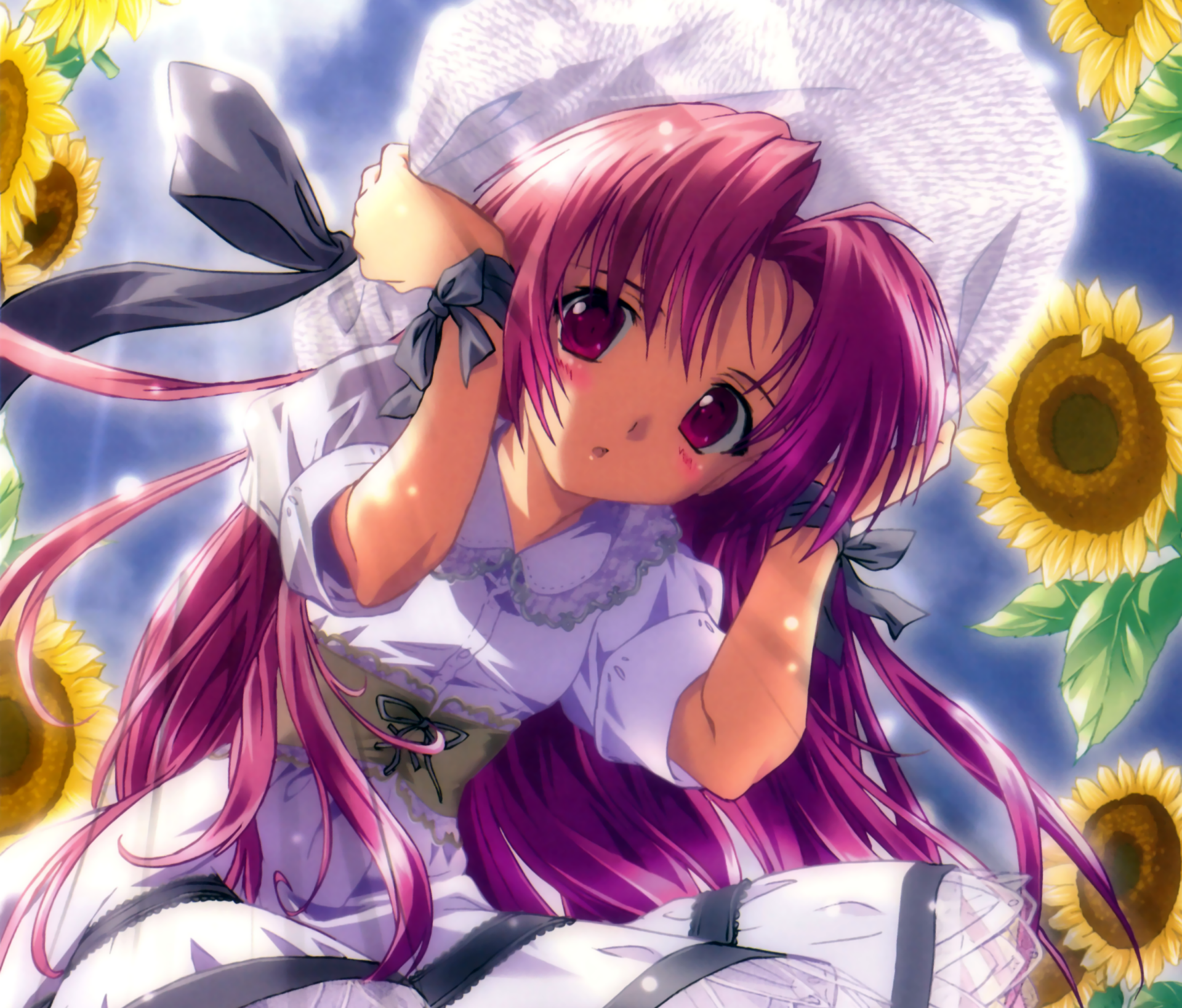 Download Yuna Miyama Anime Maburaho HD Wallpaper by E-ji Komatsu
